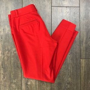 {Banana Republic} Sloan Fit Red Ankle Slim 4